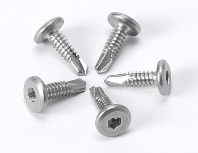 Vijak s križnim svedrom iz nerjavečega jekla M4,2*13